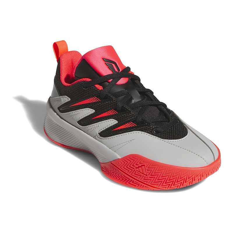 adidas Dame Certified 3.0 Sportswear Kids' Shoes, Boy's, Size: 5.5, Lucid Red Gray