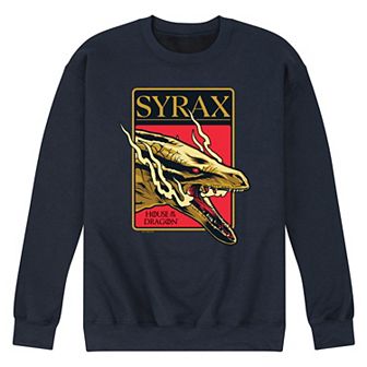 Men's House Of Dragon Syrax Badge Fleece Sweatshirt