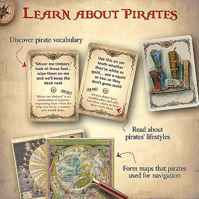 Word Treasures: Pirate-themed Kids Games And Puzzles For Kids