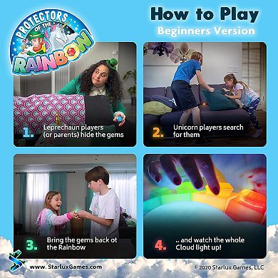 Protectors Of The Rainbow Scavenger Hunt For Kids & Hide And Seek Game