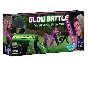 Ninja Toys Meet Samurai Swords In Glow Battle