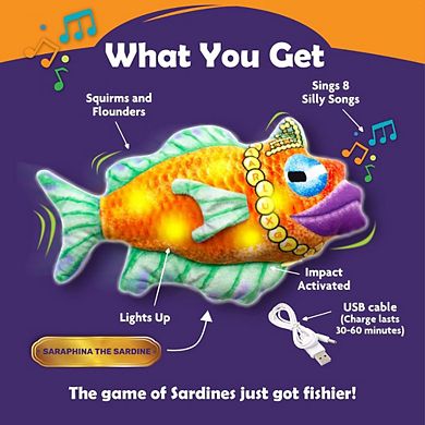 Hide As A Group With A Singing, Wriggling Fish
