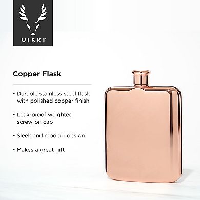 Metal Flask By Viski