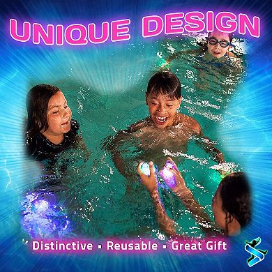Starlux Games Dive Diamonds: Light Up Pool Toys & Dive Toys