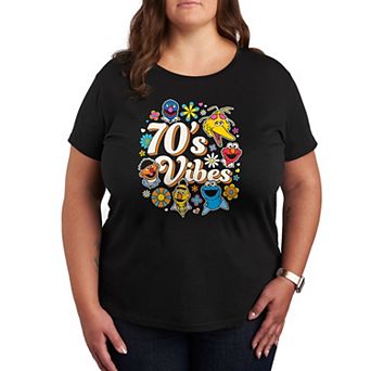 Plus Sesame Street 70s Vibes Graphic Tee