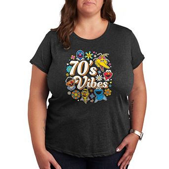 Plus Sesame Street 70s Vibes Graphic Tee