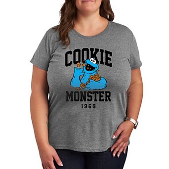 Plus Sesame Street Cookie Monster Graphic Tee