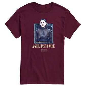 Men's Game Of Thrones A Girl Has No Name Graphic Tee
