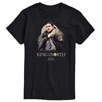 Men's Game Of Thrones King In The North Graphic Tee