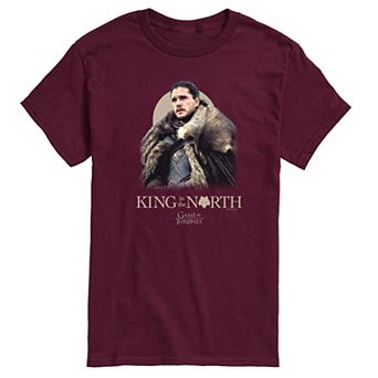 Men's Game Of Thrones King In The North Graphic Tee
