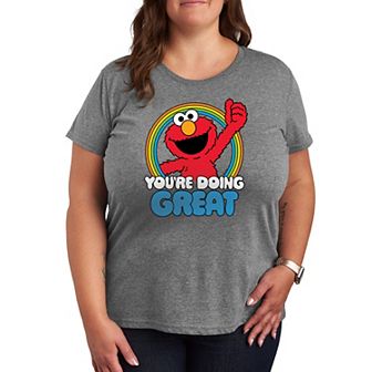 Plus Sesame Street You're Doing Great Graphic Tee