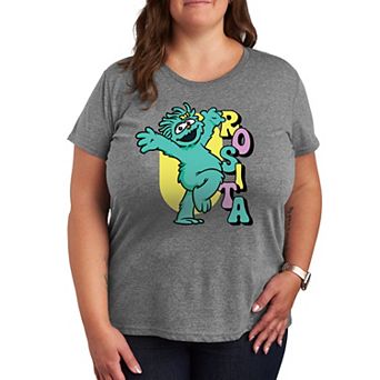Plus Sesame Street Rosita Hands Up Graphic Tee
