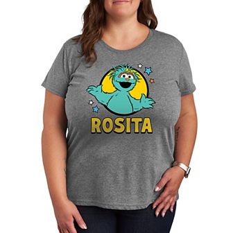 Plus Sesame Street Rosita With Stars Graphic Tee