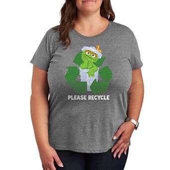 Plus Sesame Street Please Recycle Graphic Tee