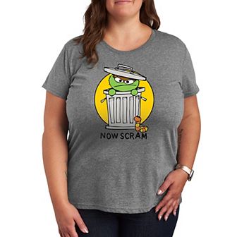 Plus Sesame Street Doodle Oscar Graphic Tee
