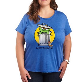 Plus Sesame Street Doodle Oscar Graphic Tee