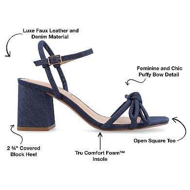 Journee Meryl Women's Tru Comfort Foam™ Sandals