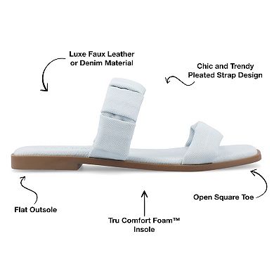 Journee Pegie Women's Tru Comfort Foam™ Sandals