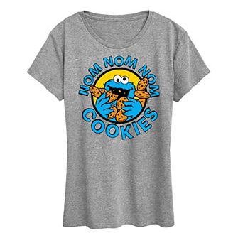 Women's Sesame Street Nom Nom Nom Graphic Tee