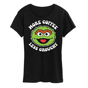 Women's Sesame Street More Coffee Graphic Tee