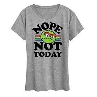 Women's Sesame Street Nope Not Today Graphic Tee