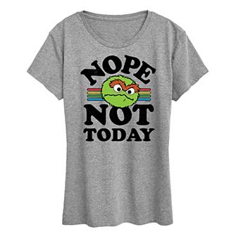 Women's Sesame Street Nope Not Today Graphic Tee