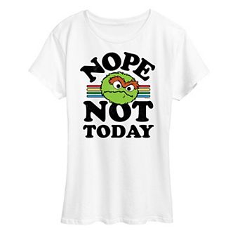 Women's Sesame Street Nope Not Today Graphic Tee