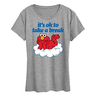 Women's Sesame Street Ok To Take A Break Graphic Tee