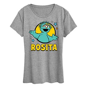 Women's Sesame Street Rosita With Stars Graphic Tee
