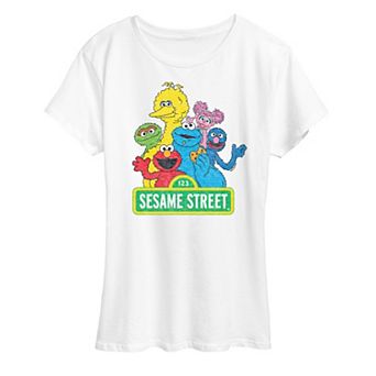 Women's Sesame Street Vintage Group Graphic Tee