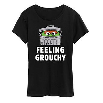 Women's Sesame Street Feeling Grouchy Graphic Tee