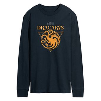 Men's Game Of Thrones Dracarys Long Sleeve Graphic Tee