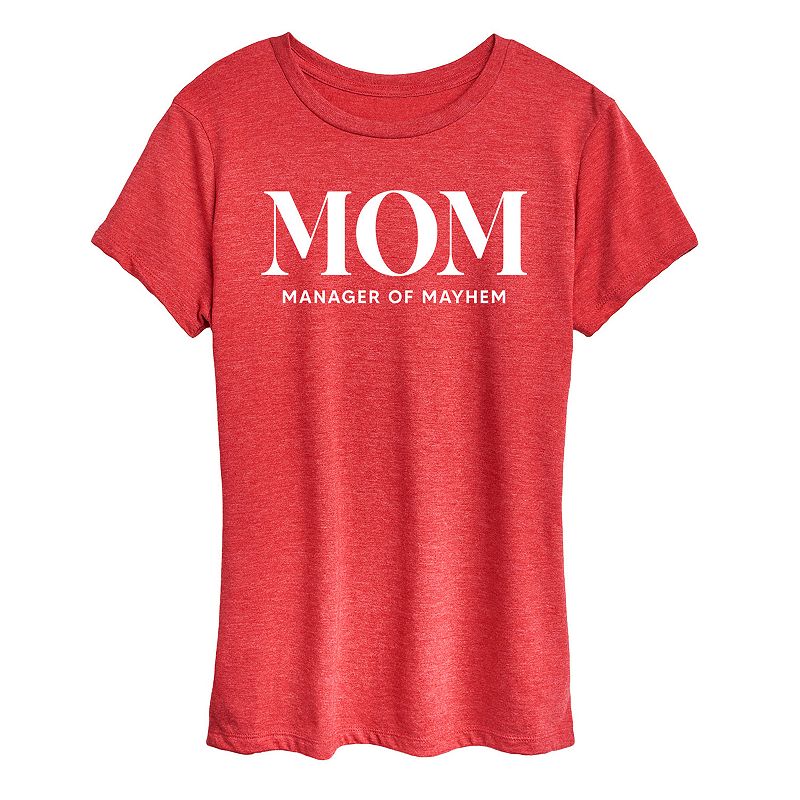 Women's Mom Acronym Graphic Tee, 