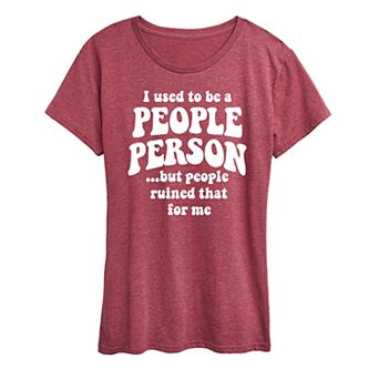 Women's Used to be a People Person Graphic Tee