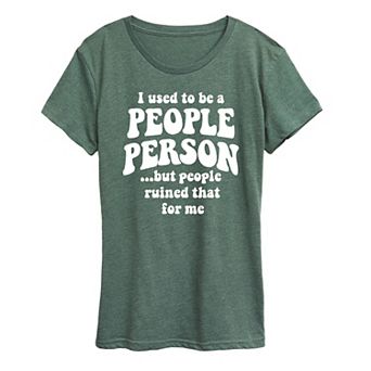 Women's Used to be a People Person Graphic Tee