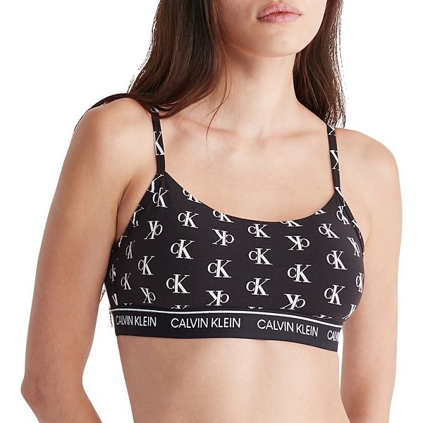 Calvin Klein Light Lined Bralette Tuscan Terra Cotta QF6770-801 - Free  Shipping at Largo Drive