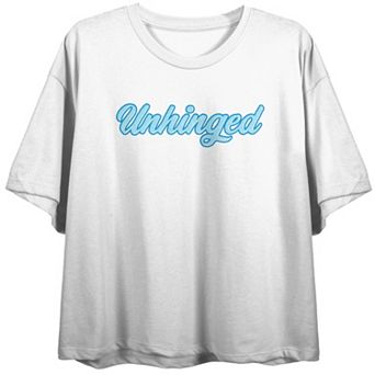 Juniors' Unhinged Graphic Tee