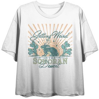 Juniors' Vintage Inspired "Getting Weird in the Sonoran Desert" Graphic Tee