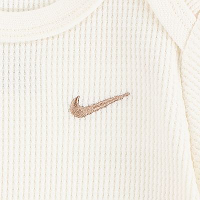 Newborn Baby Nike Waffle Bodysuit, Hat, and Booties 3-Piece Set