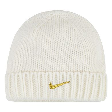 Newborn Baby Nike Knit Hat and Booties 2-Piece Set