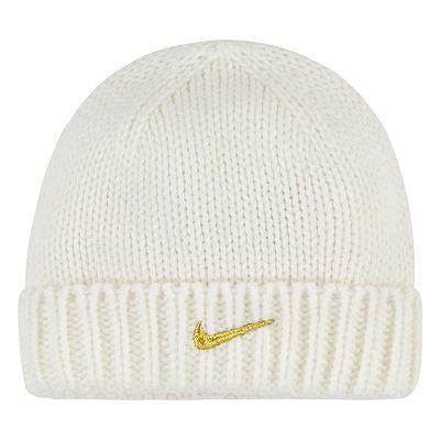 Newborn Baby Nike Knit Hat and Booties 2-Piece Set