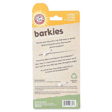 Arm & Hammer: Barkies Bacon Flavored 8-in. Tree Branch Dog Toy