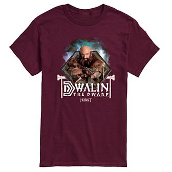 Men's The Hobbit Dwalin The Dwarf Graphic Tee