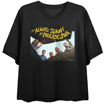 Juniors' It's Always Sunny in Philadelphia Short Sleeve Graphic Tee