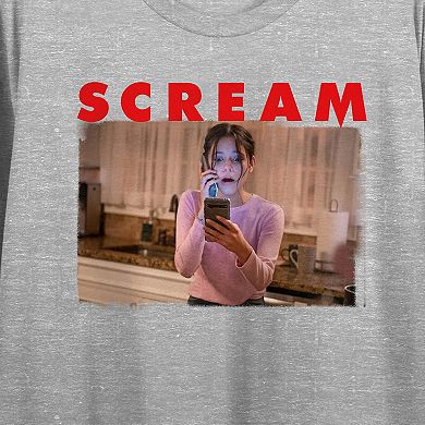 Juniors' Scream 5 Tara Screenshot Graphic Tee