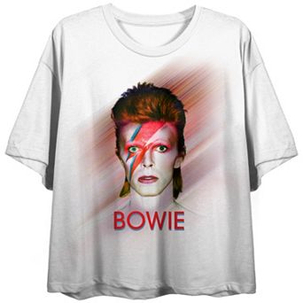 Juniors' David Bowie Graphic Tee