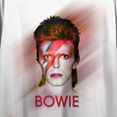 Juniors' David Bowie Graphic Tee