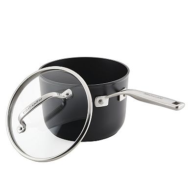 KitchenAid® 3-Quart Hard-Anodized Induction Nonstick Saucepan with Lid