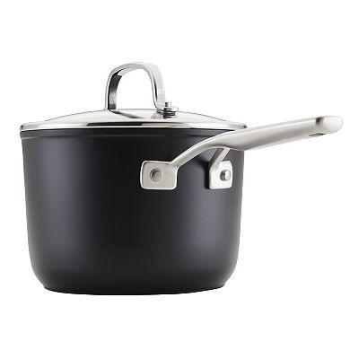 KitchenAid® 3-Quart Hard-Anodized Induction Nonstick Saucepan with Lid