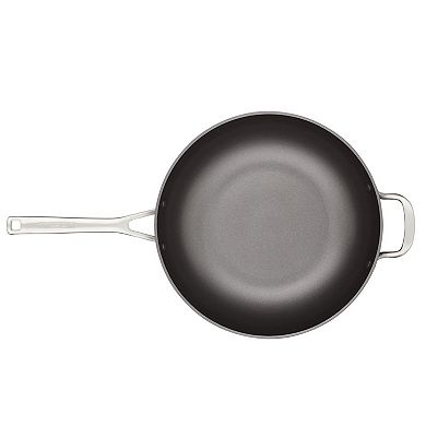 KitchenAid® 12.25-in. Hard-Anodized Ceramic Induction Nonstick Stir Fry Pan with Helper Handle